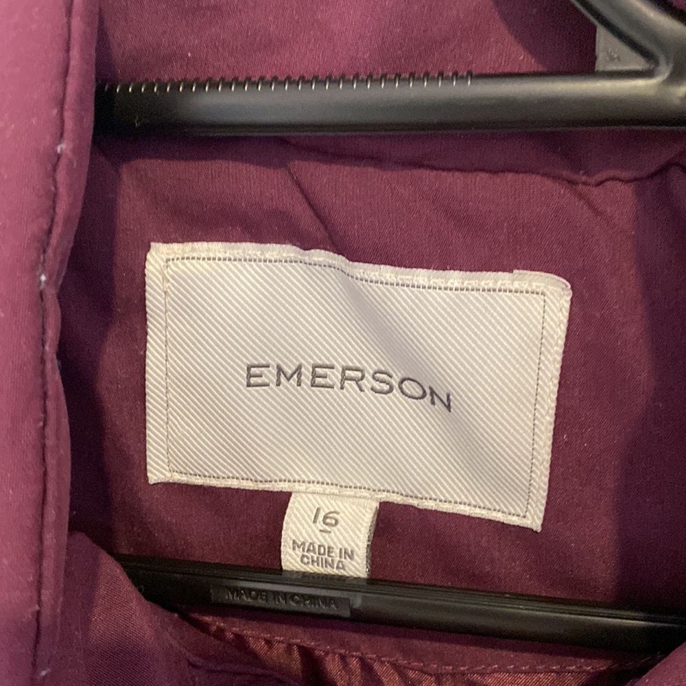 Emerson puffer vest size 16 - Picture 2 of 5
